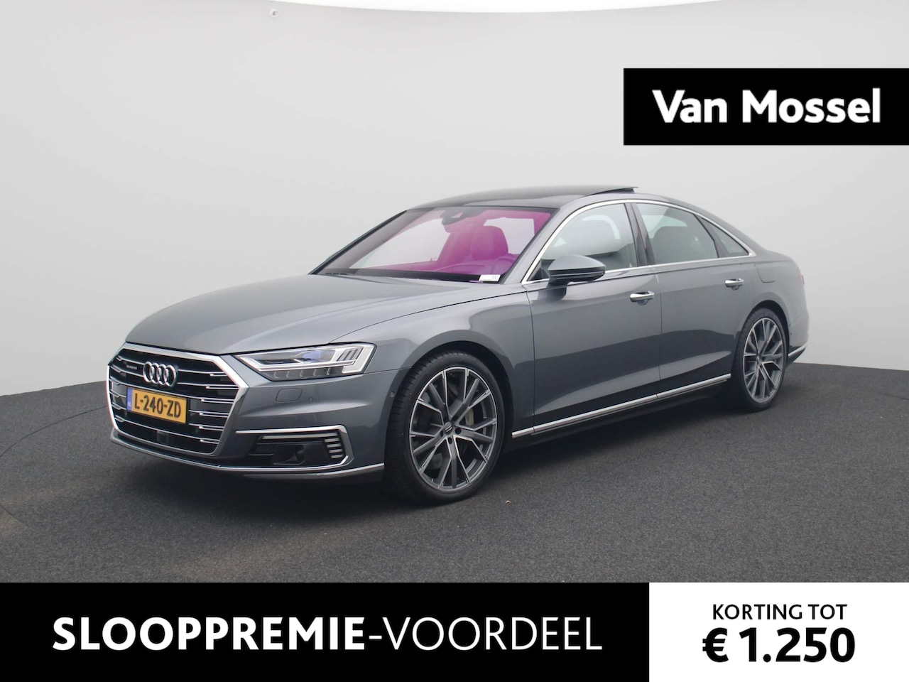 Audi A8 - 60 TFSI e quattro Pro Line Plus | SOFT CLOSE | BANG & OLUFSON | PANORAMADAK | SFEERVERLICH - AutoWereld.nl