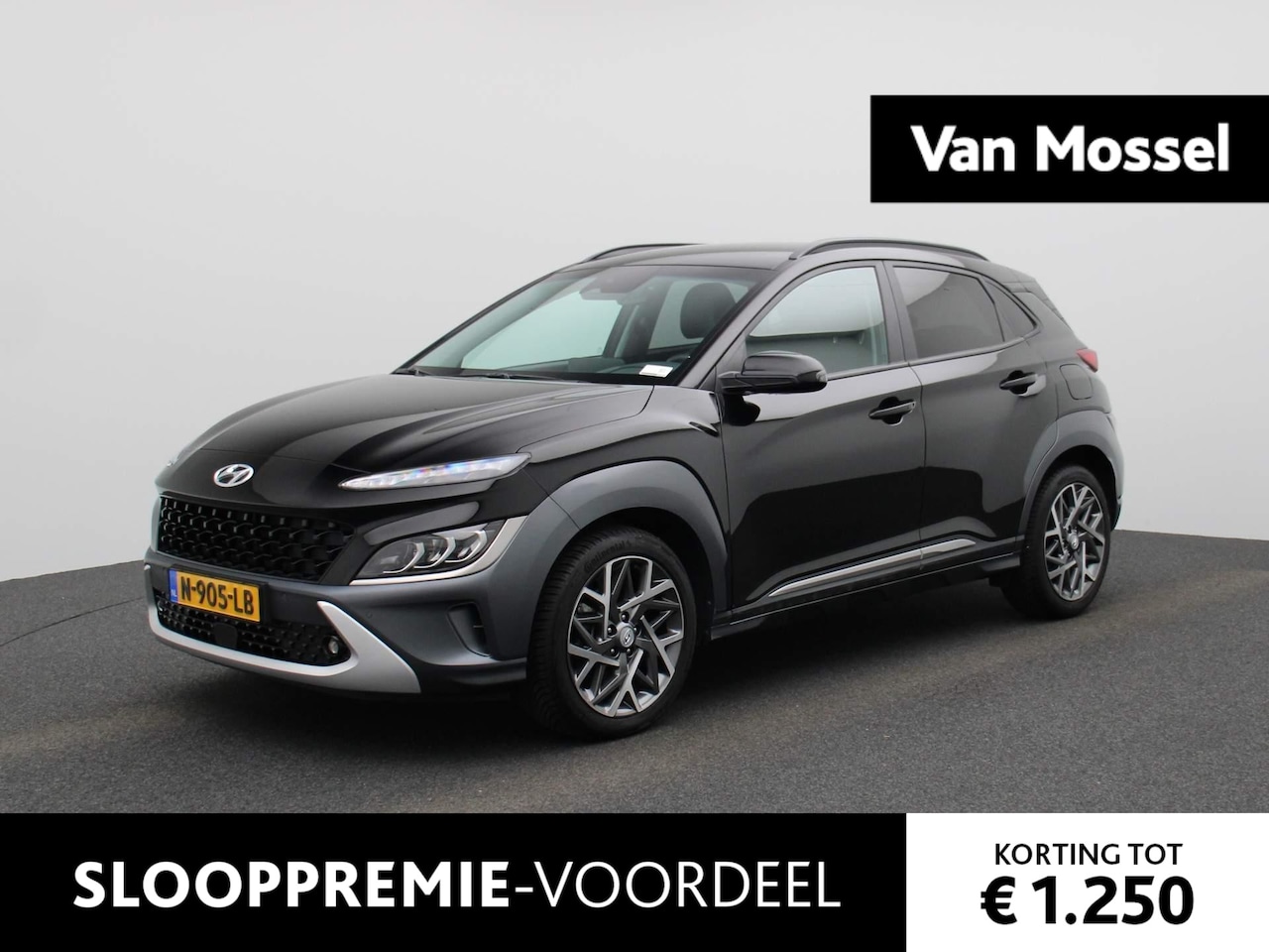 Hyundai Kona - 1.6 GDI HEV Premium | Leder | Krell Audio | Stoel + Stuurwielverwarming | Camera | Dodehoe - AutoWereld.nl