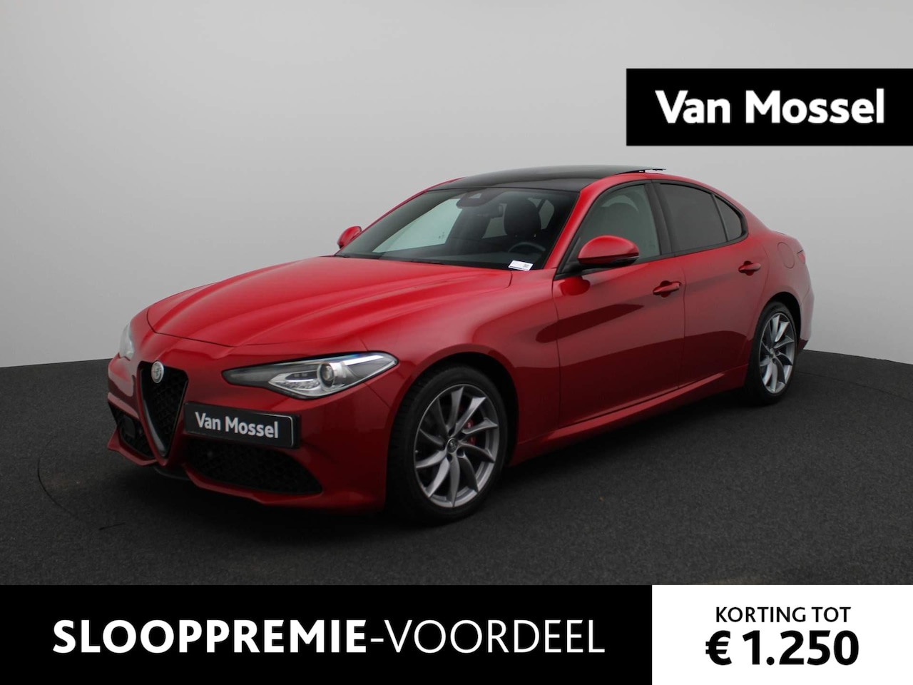 Alfa Romeo Giulia - 2.0T Sprint | Lederen Bekleding | Schuifdak | Stoelverwarming | Memory | Camera | - AutoWereld.nl