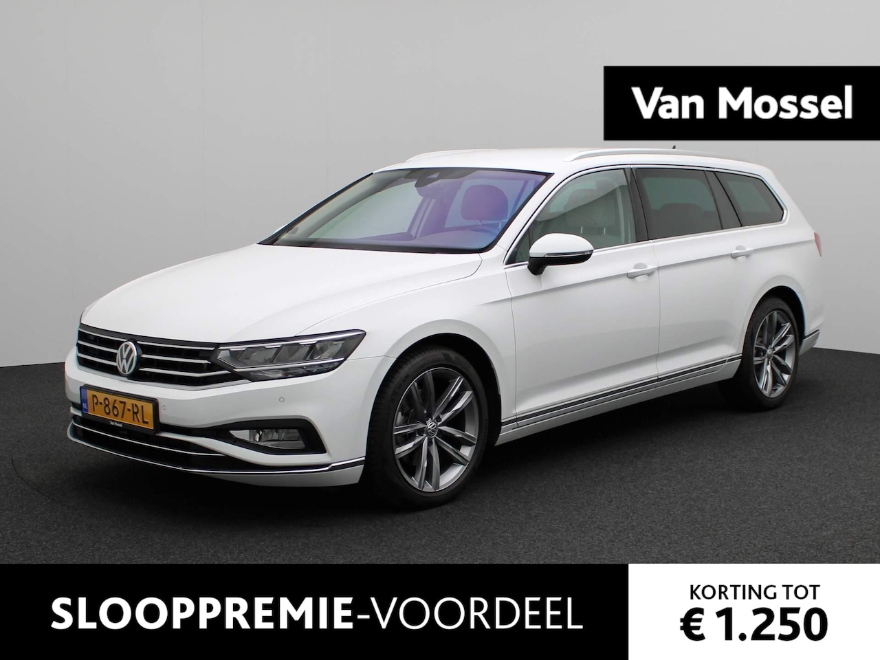 Volkswagen Passat Variant - 1.5 TSi | 150 PK | Navigatie | Adaptieve Cruise Control | Camera | Half-Leder/Alcantara | - AutoWereld.nl