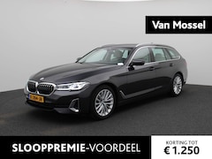 BMW 5-serie Touring - 520i High Executive Edition | Leder | Navigatie | Clima | Parkeersensoren | Lichtmetalen V