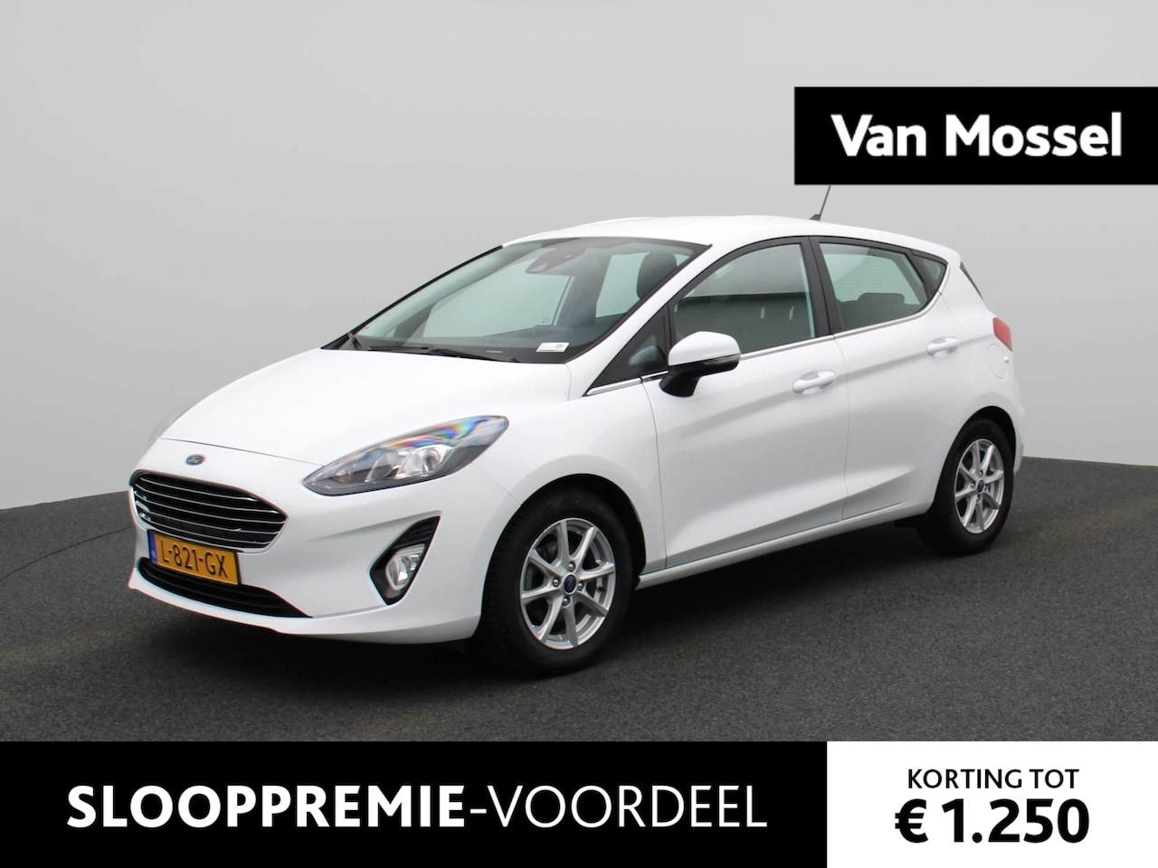 Ford Fiesta - 1.0 EcoBoost Hybrid Titanium | Navi | Apple-Android Play | Cruise | Bluetooth | PDC | DAB - AutoWereld.nl