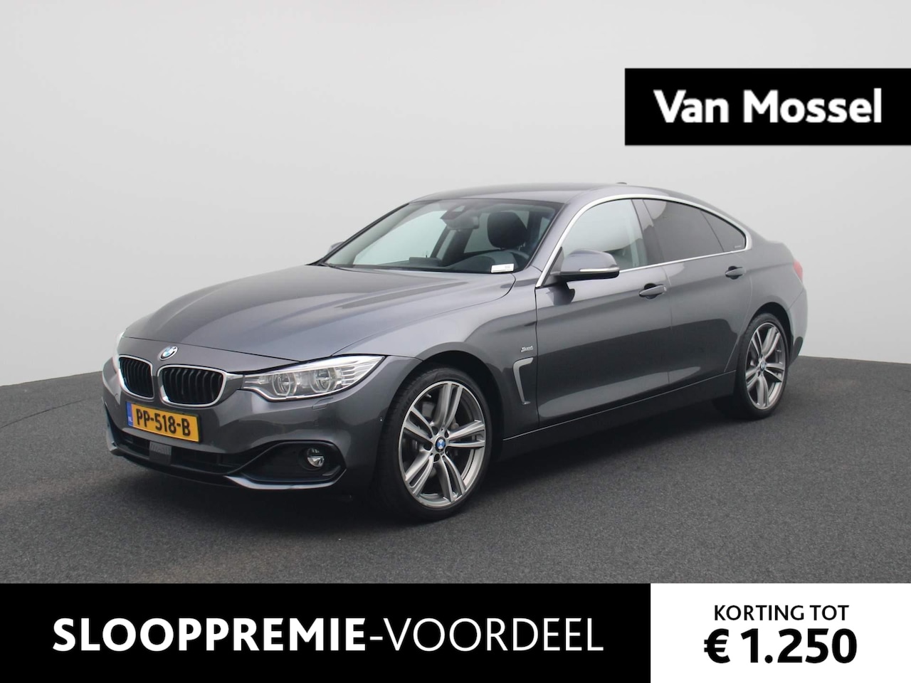 BMW 4-serie Gran Coupé - 435i xDrive M Sport | Navigatie | Climate Control | Parkeersensoren | Lichtmetalen Velgen - AutoWereld.nl