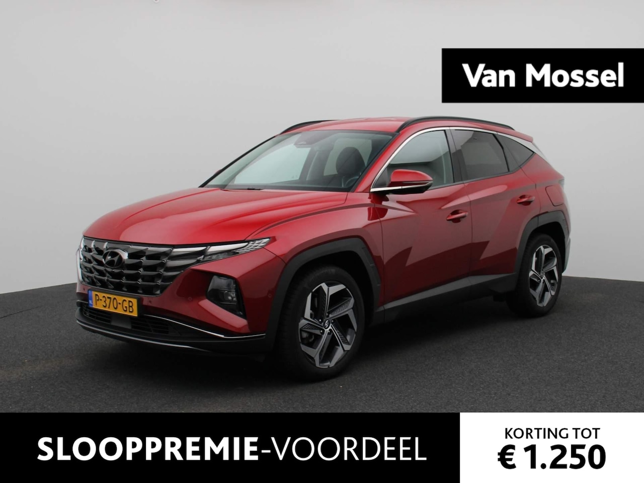 Hyundai Tucson - 1.6 T-GDI HEV Premium | Leder | Navigatie | Climate Control | Parkeersensoren | LMV | LED - AutoWereld.nl