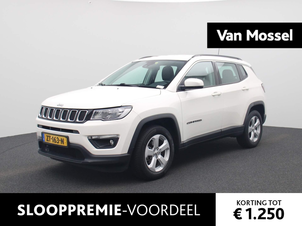 Jeep Compass - 1.4 MultiAir Longitude | Camera | Navigatie | Half-Leder | LMV | PDC - AutoWereld.nl