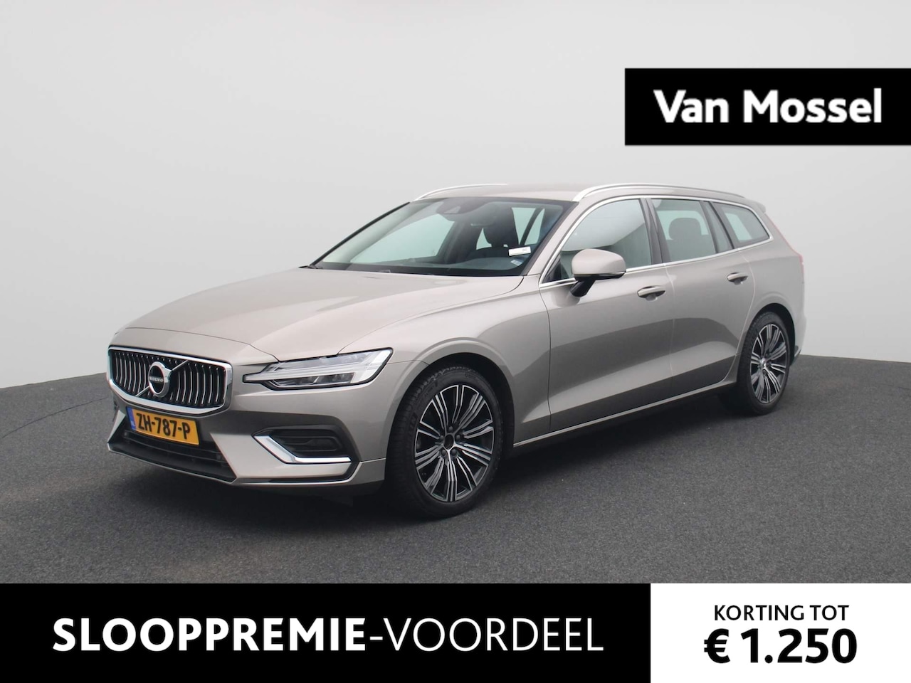 Volvo V60 - 2.0 T5 Inscription | Leder | Parkeersensoren | Apple Carplay / Android Auto | - AutoWereld.nl