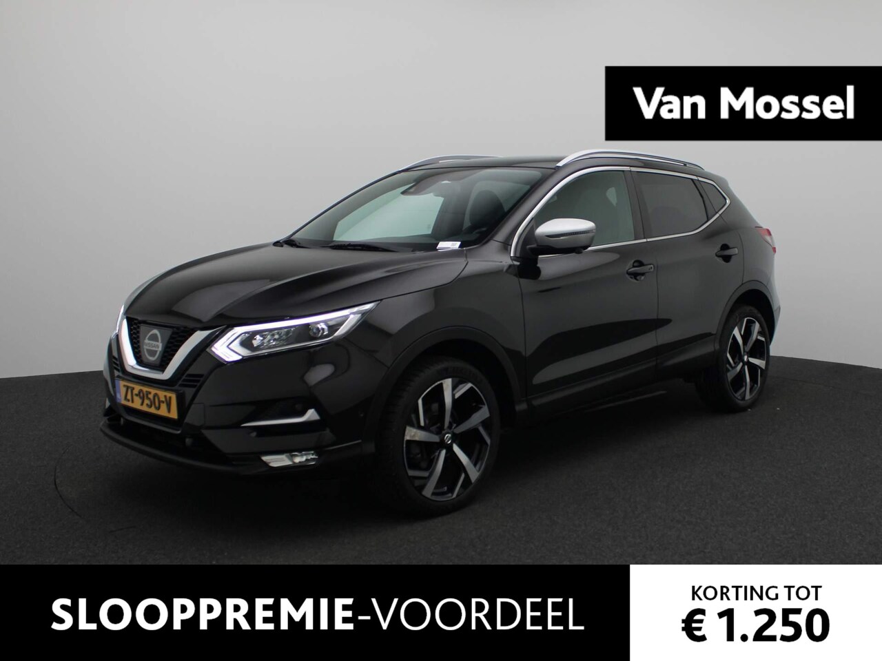 Nissan Qashqai - 1.2 Tekna + | PANORAMADAK | ACHTERUITRIJCAMERA | BOSE AUDIOSYSTEEM | NAVIGATIE | CLIMATE C - AutoWereld.nl