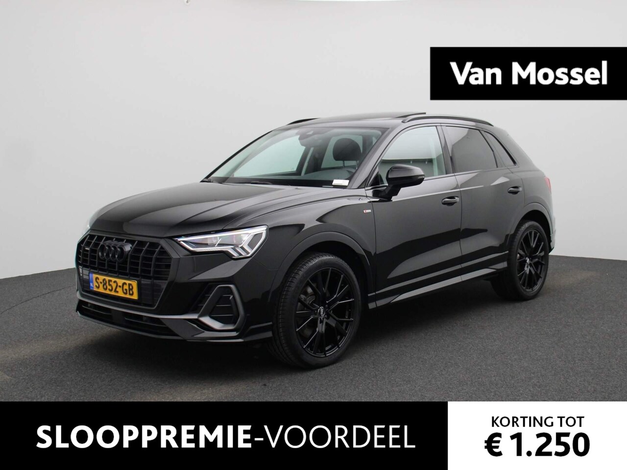 Audi Q3 - 40 TFSI quattro S Line Pro Line | S-LINE | PANORAMADAK | ZWART OPTIEK | NAVIGATIE | ACHTER - AutoWereld.nl