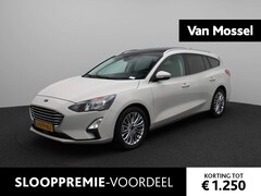 Ford Focus Wagon - 1.0 EcoBoost Hybrid Titanium X Business | PANORAMADAK | HEAD UP DISPLAY | NAVIGATIE | ACHT