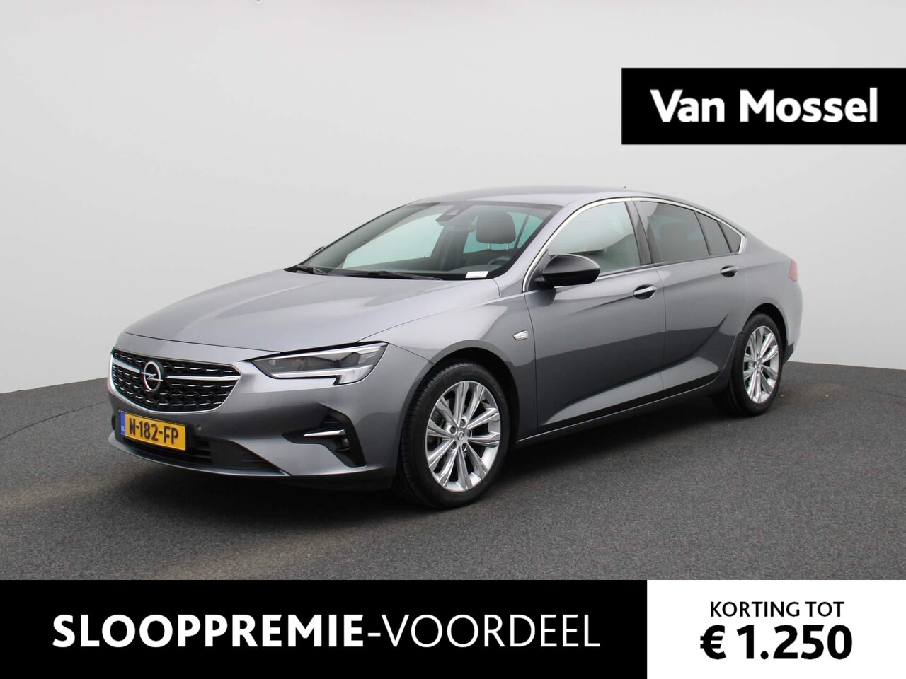 Opel Insignia Grand Sport - 2.0 Turbo Business Elegance | 200 PK | Dodehoekdetectie | Camera | DAB | Keyless | Half-Le - AutoWereld.nl