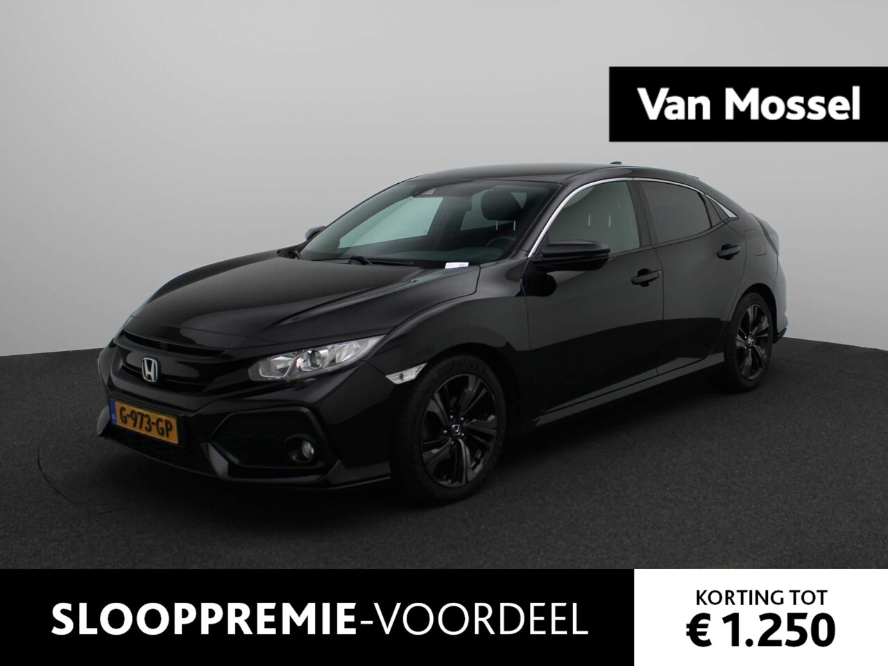 Honda Civic - 1.0 i-VTEC Premium | Climate Control | Navigatie | LMV | Parkeersensoren | Camera | - AutoWereld.nl