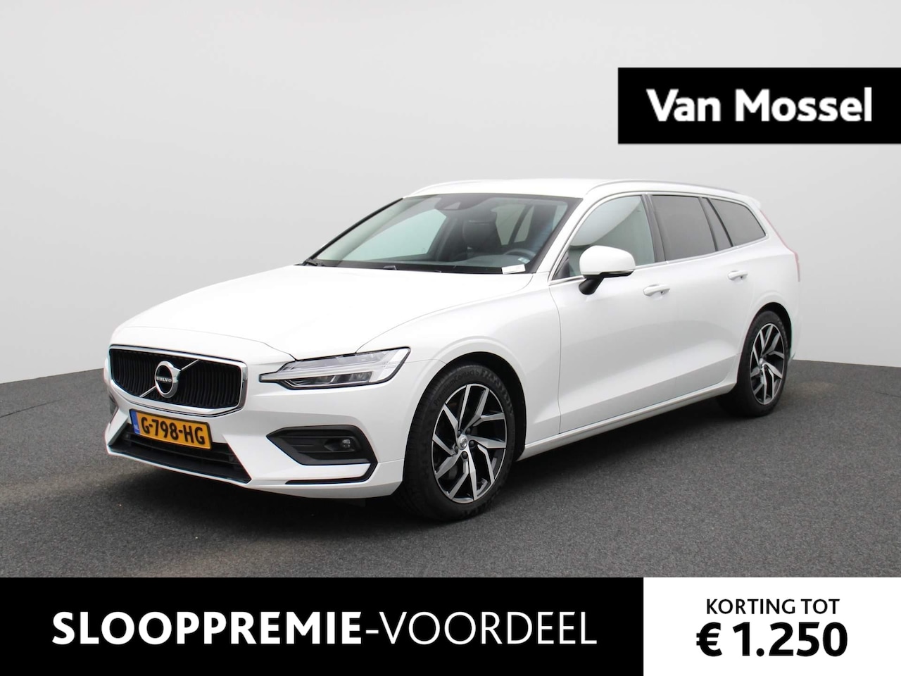 Volvo V60 - 2.0 T4 Momentum Pro | Parkeersensoren | Achteruitrijcamera | Climate Control | - AutoWereld.nl