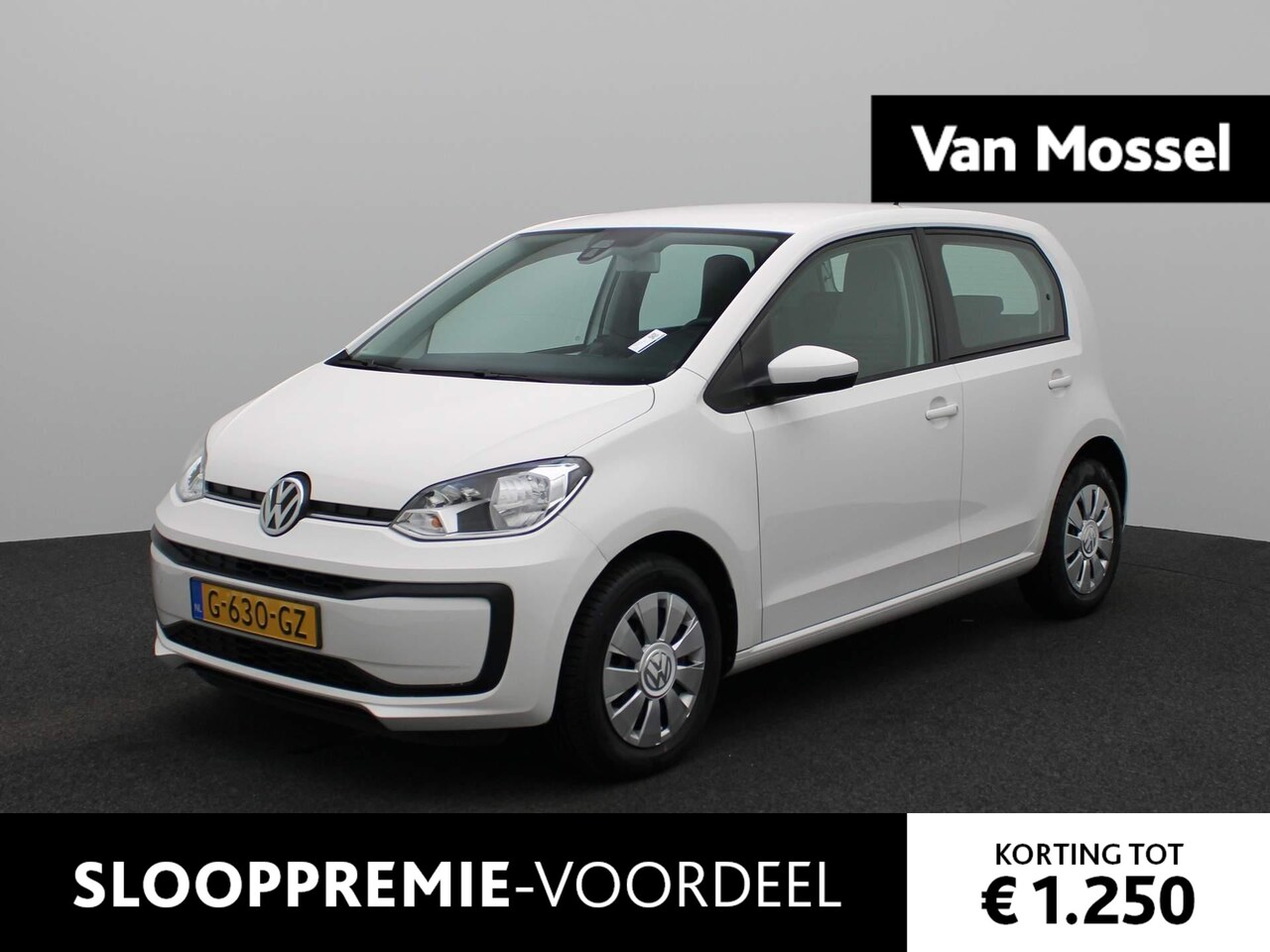 Volkswagen Up! - 1.0 BMT move up! | Airco | Bluetooth | Hill-Hold | DAB | Led-dagrijverlichting | 5-Deurs | - AutoWereld.nl