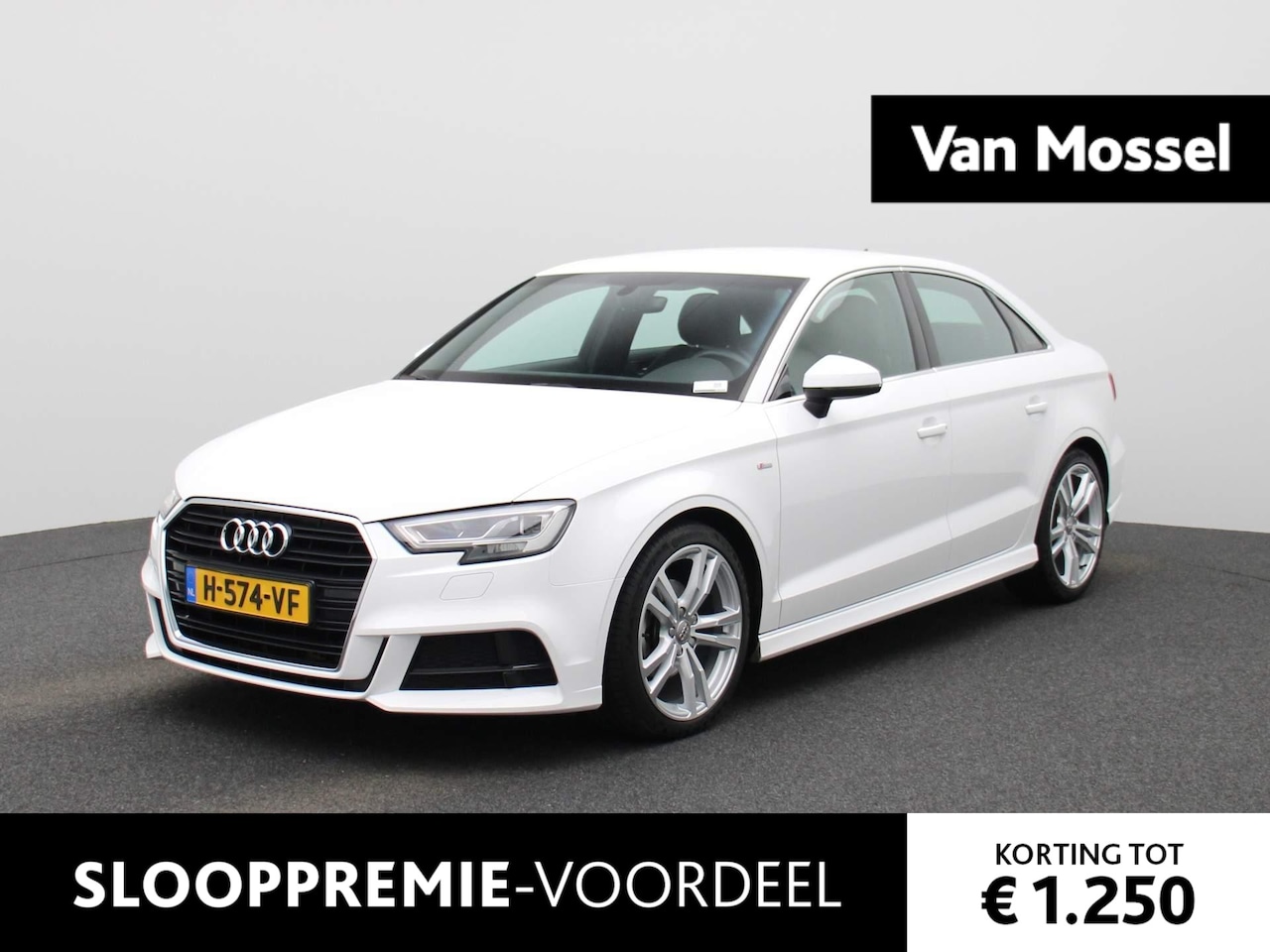 Audi A3 Limousine - 30 TFSI Sport S Line Edition | ECC | Navi | Half-Leder | LMV | PDC | LED | - AutoWereld.nl