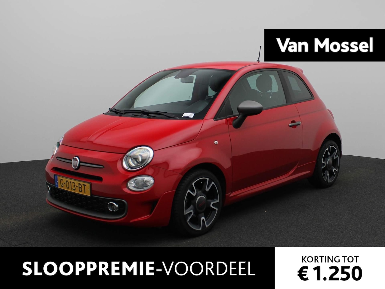 Fiat 500 - 0.9 TwinAir Turbo Sport | Climate control | Navigatie | Half-Leder | LMV | Parkeer sensore - AutoWereld.nl