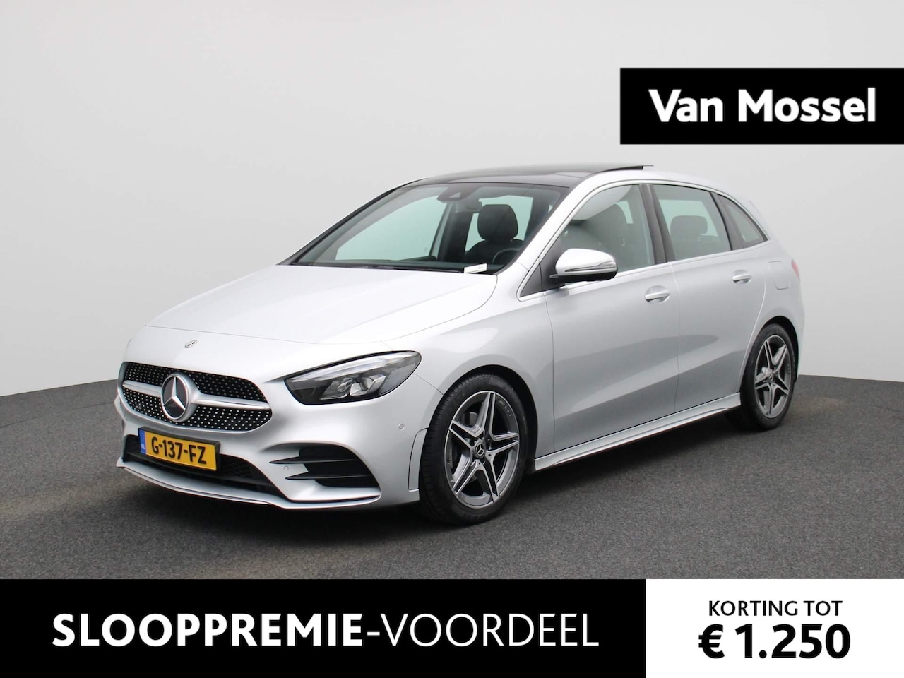 Mercedes-Benz B-klasse - 180 Business Solution AMG | AUTOMAAT | AMG-PAKKET | PANORAMADAK | WIDESCREEN COCKPIT | AFN - AutoWereld.nl