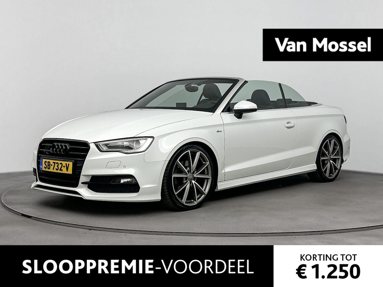 Audi A3 Cabriolet - 1.8 TFSI Ambition Pro Line S | Navigatie | Climate Control | Stoelverwarming | Lederen Bek - AutoWereld.nl