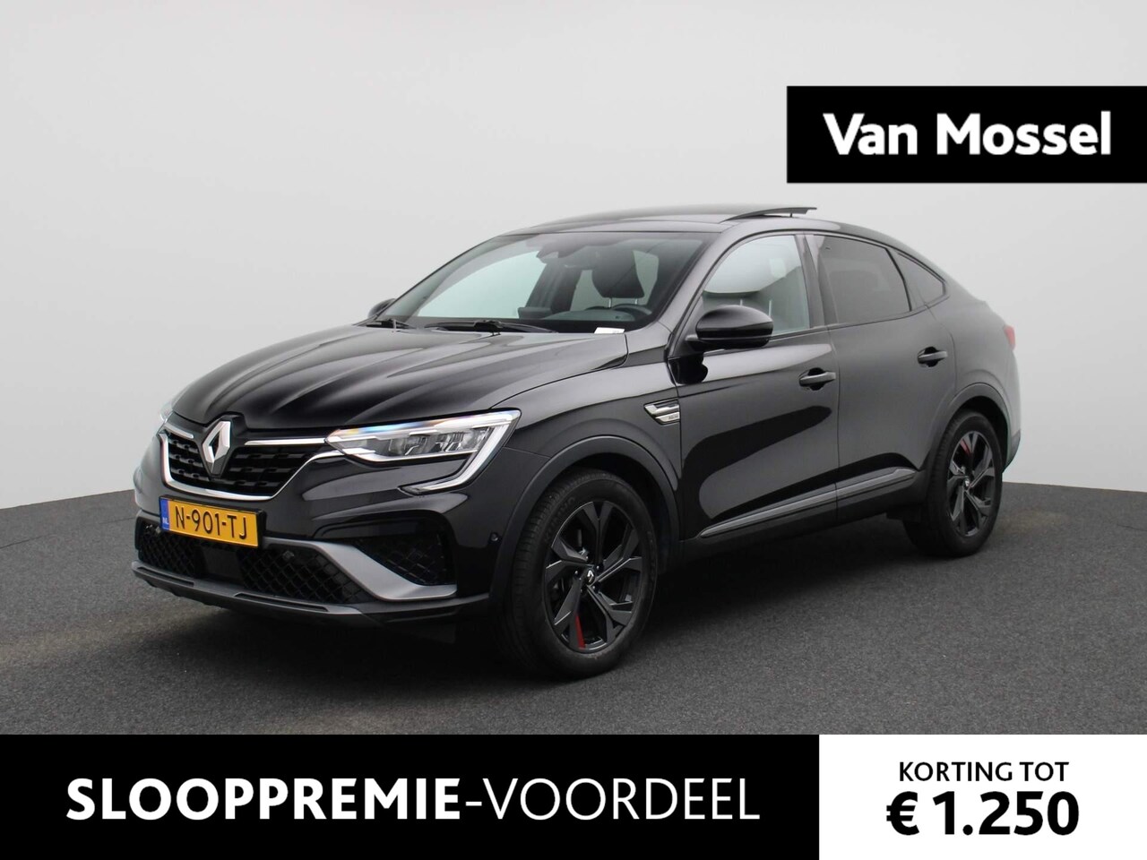 Renault Arkana - 1.6 E-Tech Hybrid 145 R.S. Line | Half-Leder | Apple Carplay / Android Auto | Panorama dak - AutoWereld.nl