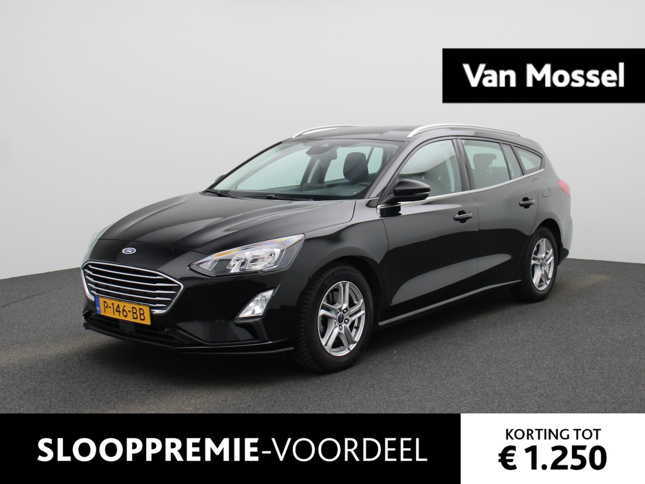 Ford Focus Wagon - 1.0 EcoBoost Hybrid Trend Edition Business | Navigatie | Airconditioning | Camera | Parkee - AutoWereld.nl