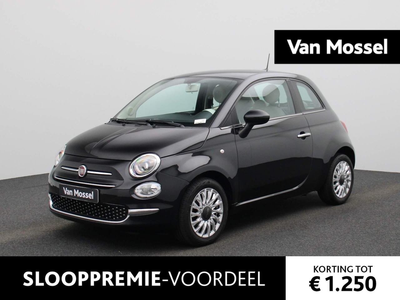 Fiat 500 - 1.2 Lounge | Automaat | Navigatie | Airco | LMV | Parkeer sensoren | Lage km stand - AutoWereld.nl