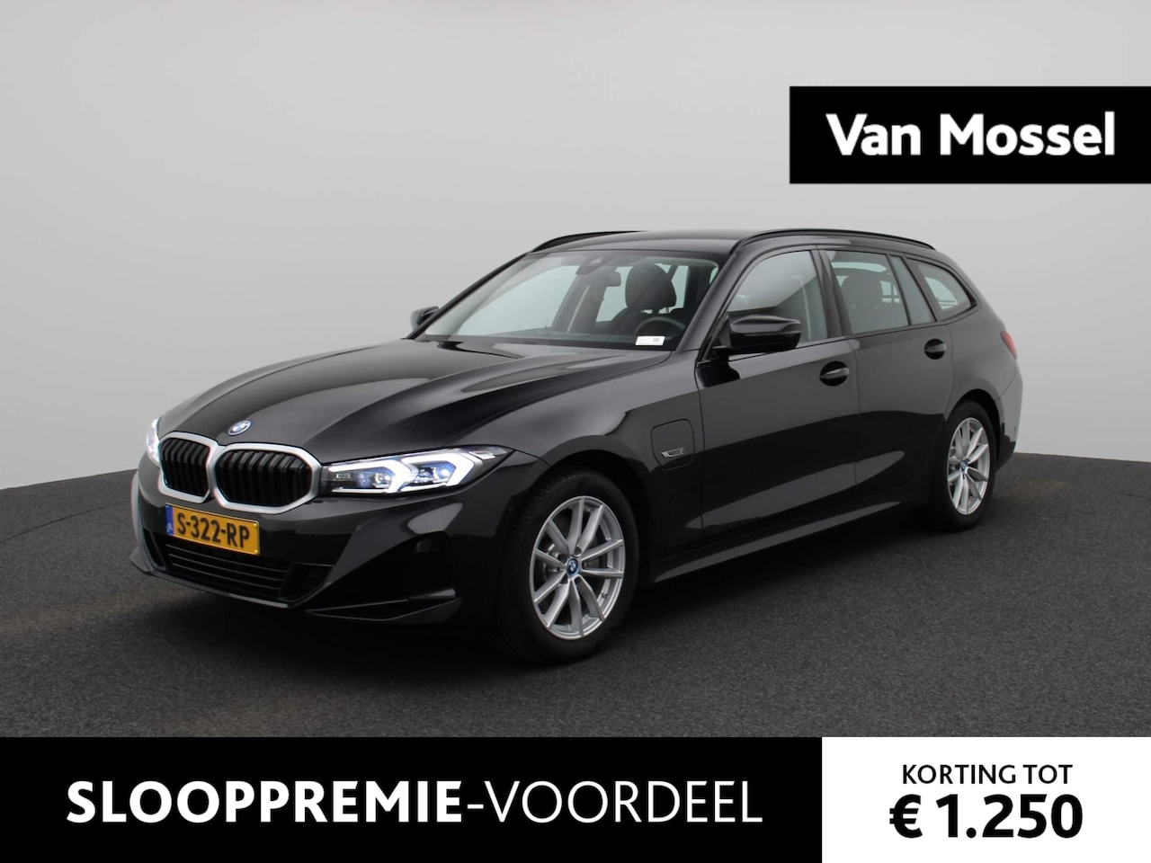 BMW 3-serie Touring - 320e | Automaat | Leder | Groot display | Head up | Face-lift | Navigatie | Climate contro - AutoWereld.nl