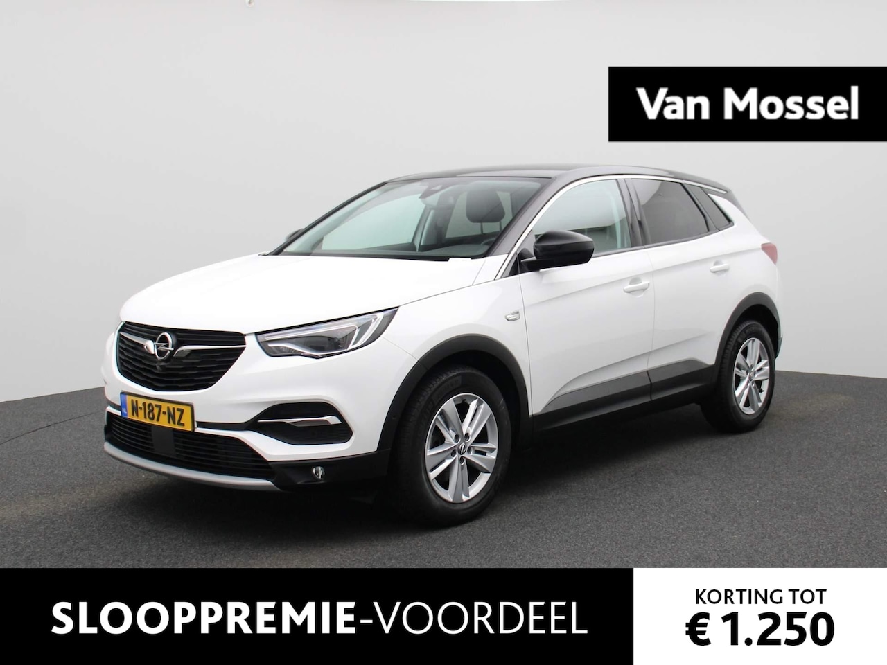 Opel Grandland X - 1.2 Turbo Elegance | Half-Lederen Bekleding | Climate Control | Navigatie | Parkeersensore - AutoWereld.nl