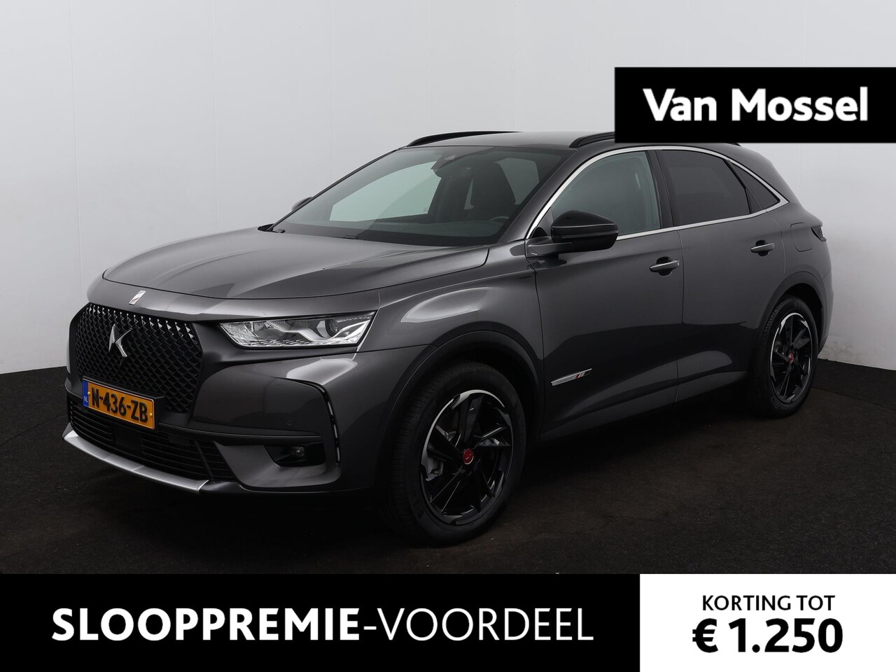 DS 7 Crossback - E-Tense Performance Line |  Automaat | Trekhaak | climate control | DAB | Navigatie | Bleu - AutoWereld.nl