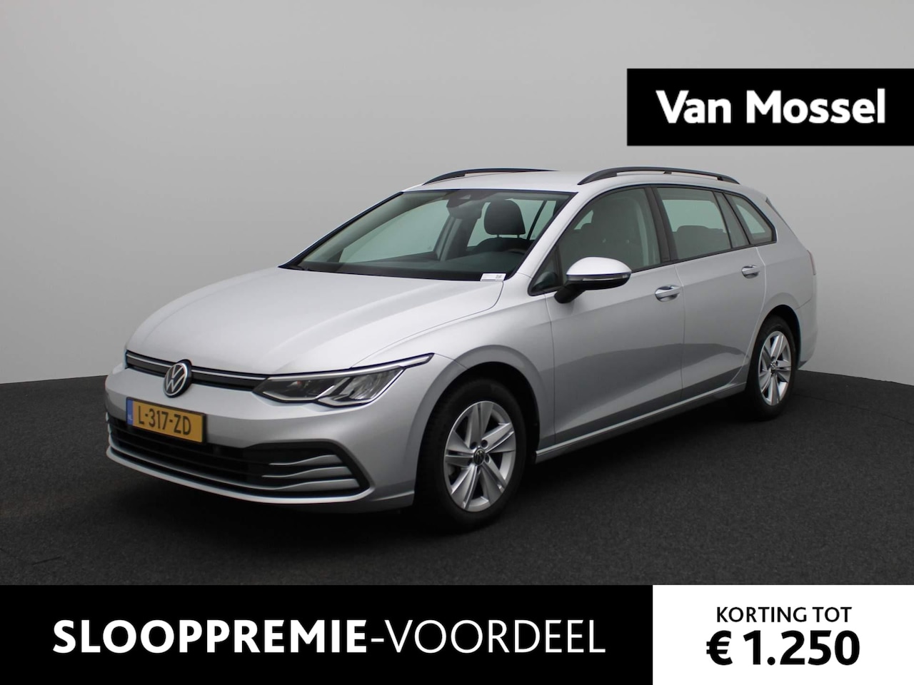 Volkswagen Golf Variant - 1.0 TSI Life | Navigatie | Climate Control | Parkeersensoren | Lichtmetalen Velgen | LED K - AutoWereld.nl