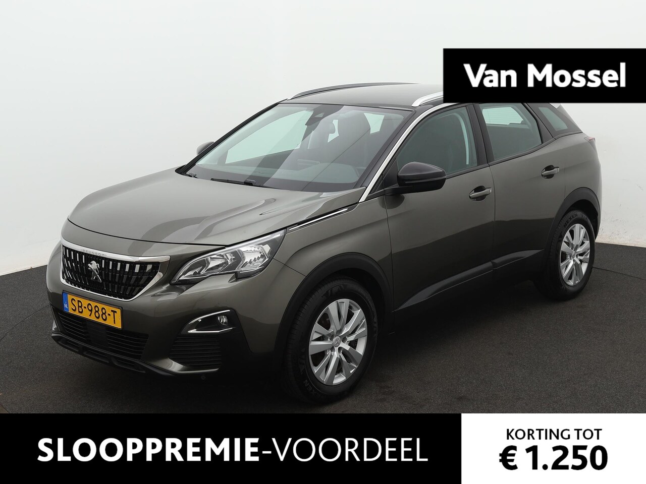 Peugeot 3008 - 1.2 PureTech Blue Lease Executive | APPLE CARPLAY | ACHTERUITRIJCAMERA | AFNEEMBARE TREKHA - AutoWereld.nl