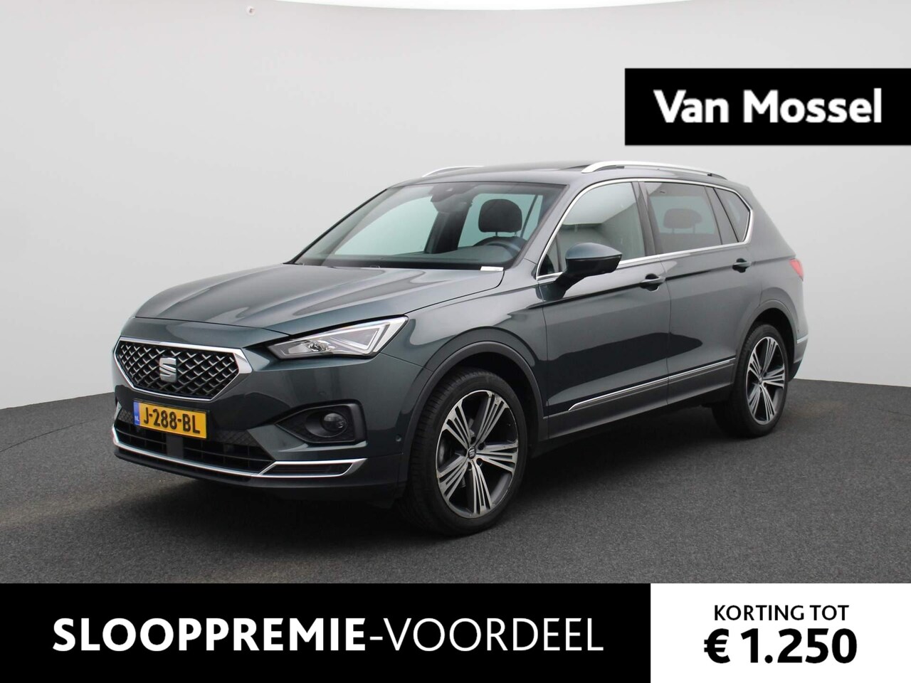 Seat Tarraco - 1.5 TSI Xcellence | Navigatie | Climate Control | Parkeersensoren | Schuifdak | LED | - AutoWereld.nl