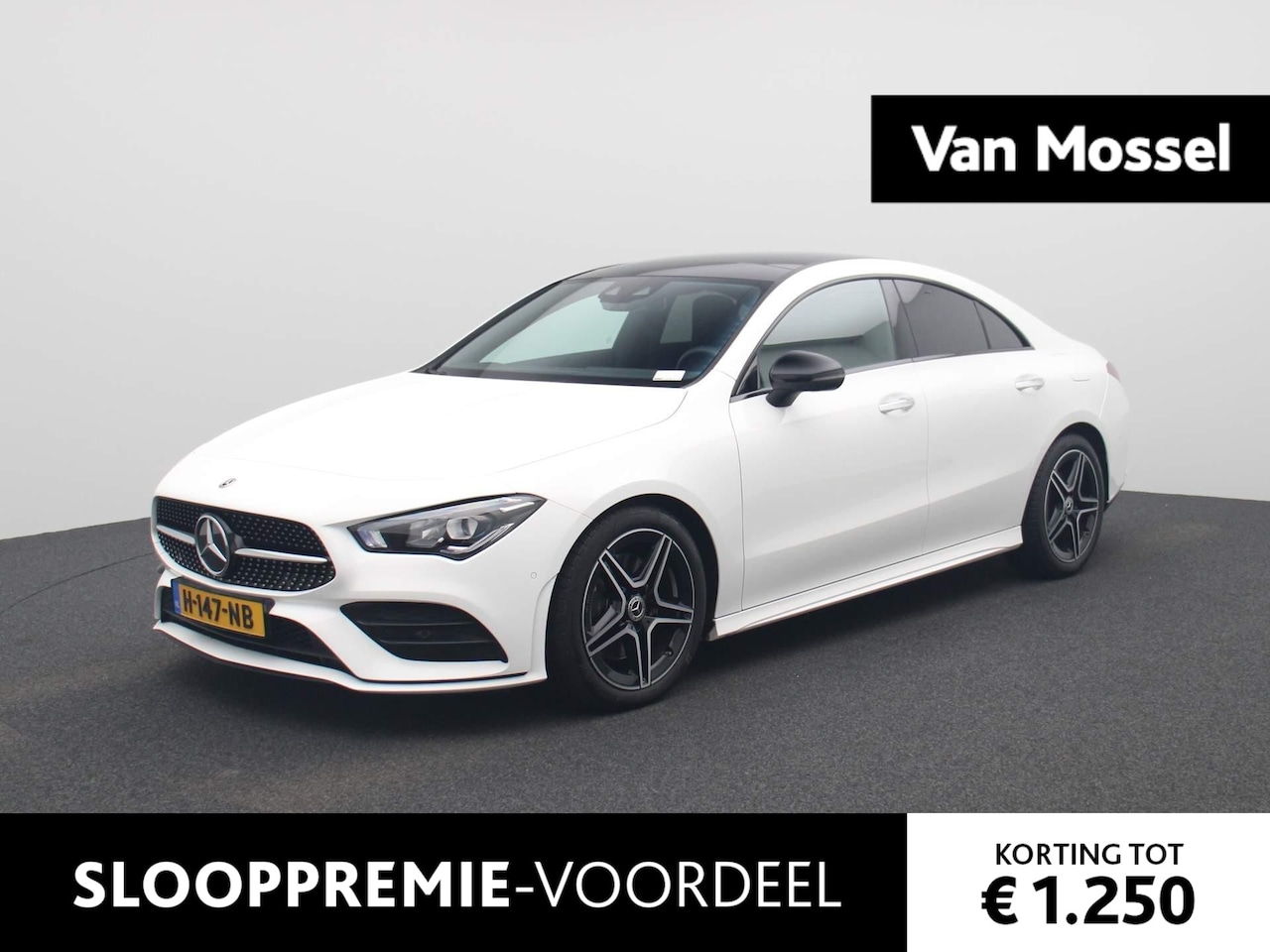 Mercedes-Benz CLA-Klasse - 200 Business Solution AMG | Panoramadak | Sfeerverlichting | Stoelverwarming | Navigatie | - AutoWereld.nl