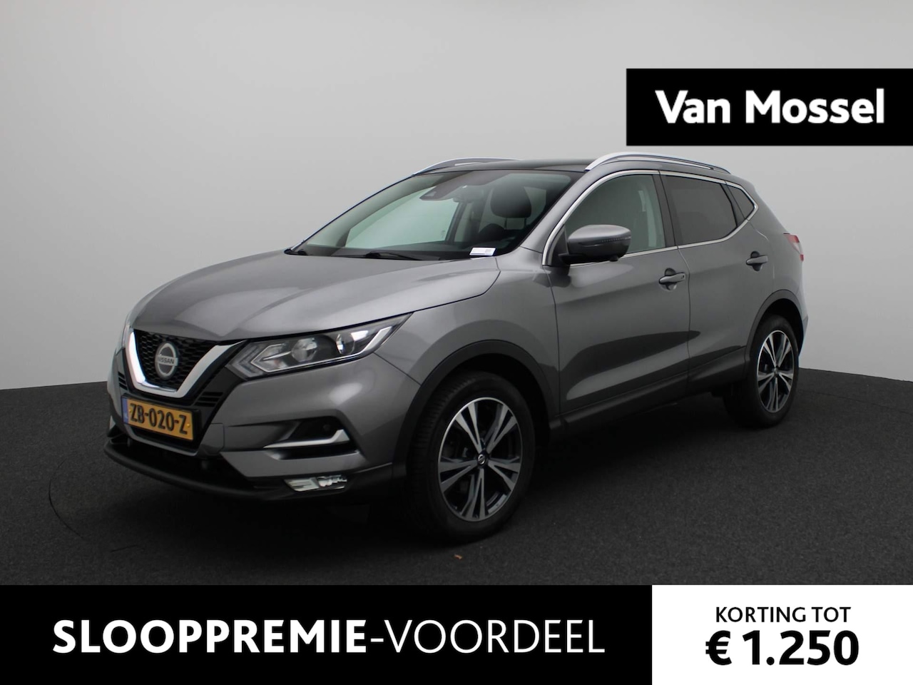 Nissan Qashqai - 1.3 DIG-T N-Connecta | Navigatie | ECC | LMV | PDC | Panorama | LED | Camera | - AutoWereld.nl