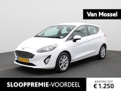 Ford Fiesta - 1.0 EcoBoost Hybrid Titanium | NAVIGATIE | PARKEERSENSOREN ACHTER | LED DAGRIJVERLICHTING