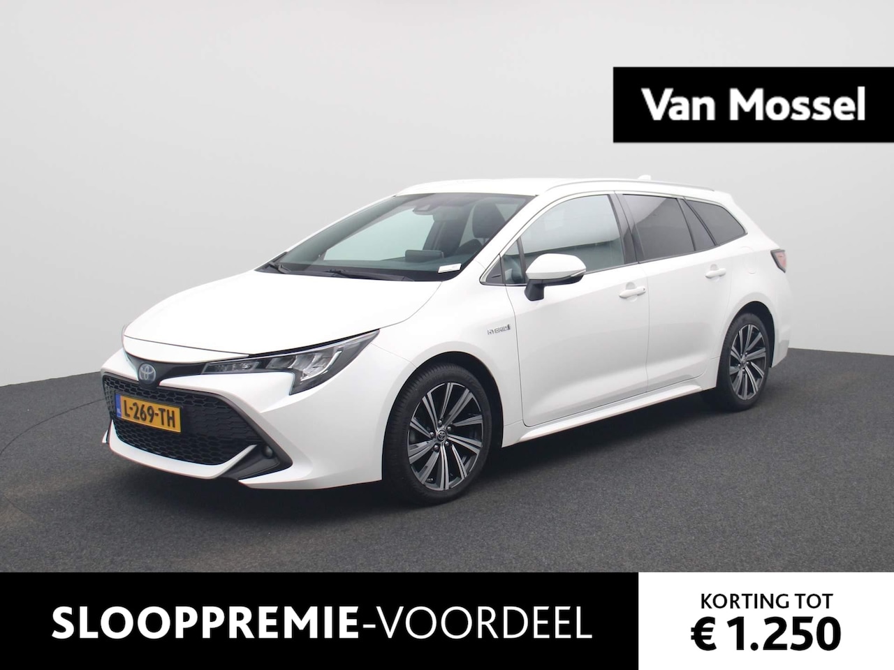 Toyota Corolla Touring Sports - 1.8 Hybrid Business Plus | Half-Leder | Clima | Camera | Lichtmetalen Velgen | LED | - AutoWereld.nl