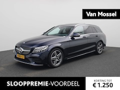 Mercedes-Benz C-klasse Estate - 180 Business Solution AMG | Lederen Bekleding | Panoramadak | Stoelverwarming | Navigatie