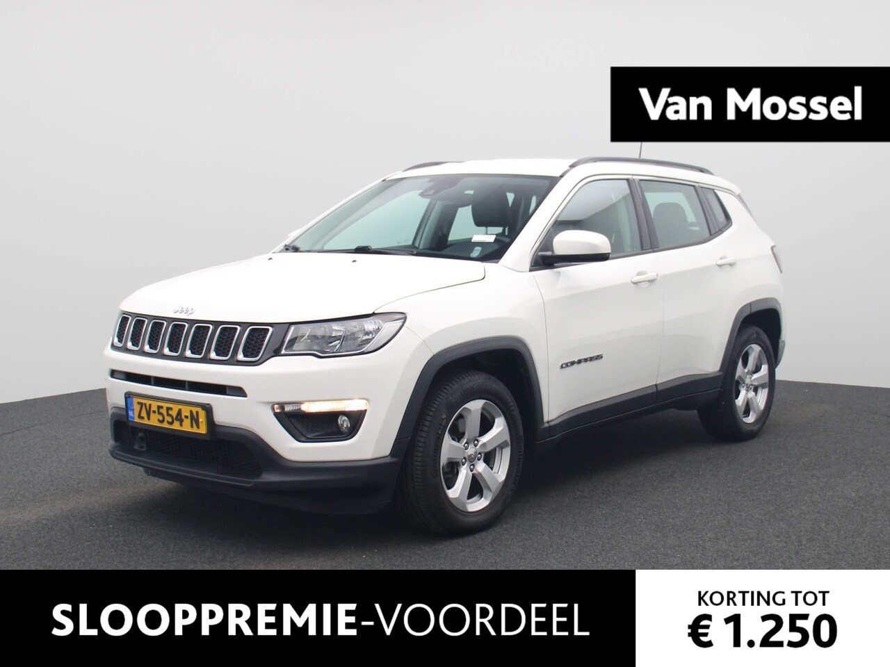 Jeep Compass - 1.4 MultiAir Longitude | Navigatie | ECC | Camera | PDC | LMV - AutoWereld.nl