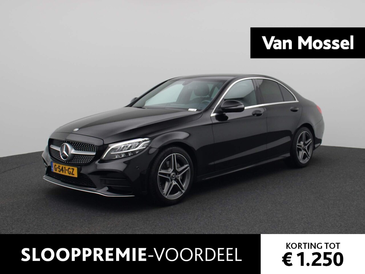 Mercedes-Benz C-klasse - 180 Business Solution AMG | 157 PK | Leder | 18 inch | Led-Koplampen | Stoelverwarming | C - AutoWereld.nl