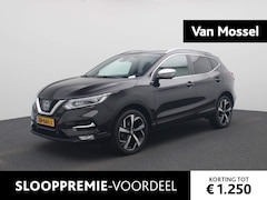 Nissan Qashqai - 1.2 Tekna + | Clima| Navigatie | Lederen Bekleding | Lichtmetalen Velgen | Panoramadak | P