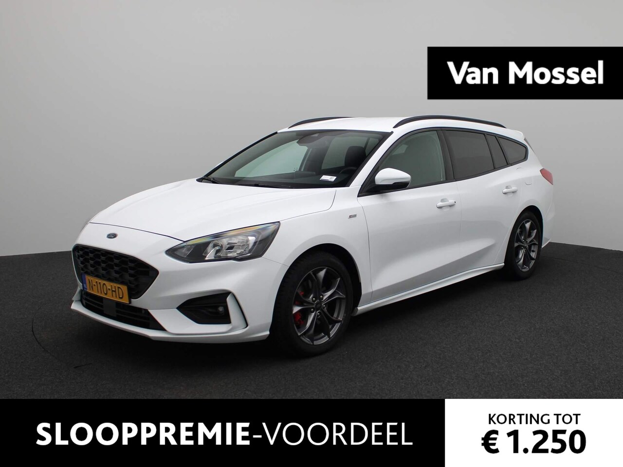 Ford Focus Wagon - 1.5 EcoBoost ST Line X Business | Automaat | Navigatie | Camera | Privacy Glass | Virtual - AutoWereld.nl