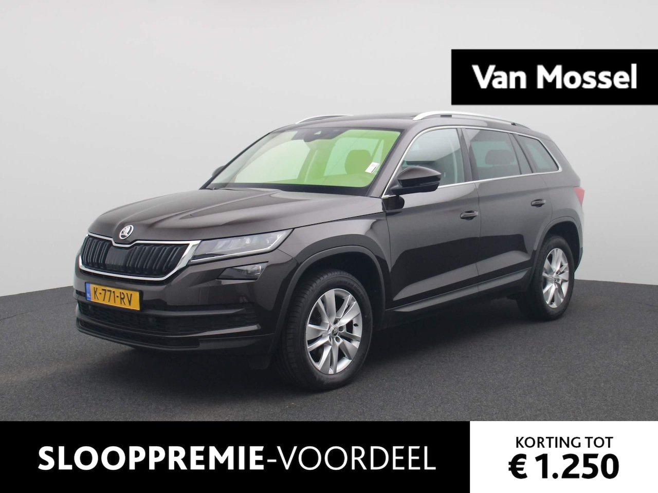 Skoda Kodiaq - 1.5 TSI Business Edition | Half-Leder | Navigatie | Camera | Panoramadak | Lichtmetalen Ve - AutoWereld.nl