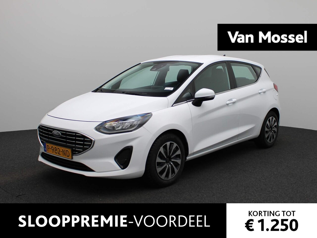 Ford Fiesta - 1.0 EcoBoost Hybrid Titanium | NAVIGATIE | CLIMATE CONTROL | PARKEERSENSOREN | APPLE CARPL - AutoWereld.nl