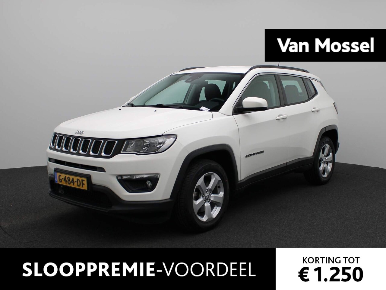 Jeep Compass - 1.4 MultiAir Longitude | Apple/Android Play | Navi | Camera | Cruise | PDC | LED | Half-Le - AutoWereld.nl