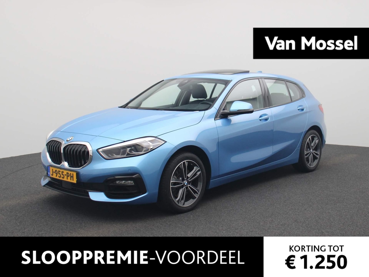 BMW 1-serie - 118i High Executive Edition | Leder | Navi | Schuifdak | PDC | LMV | LED | - AutoWereld.nl