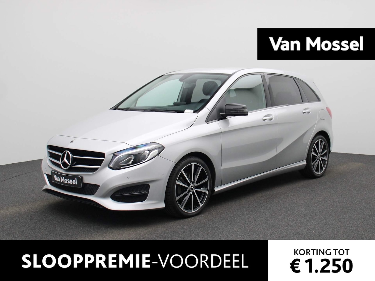 Mercedes-Benz B-klasse - 180 Business Solution AMG Upgrade Edition | Half-Leder | Navigatie | Cruise Control | Led- - AutoWereld.nl