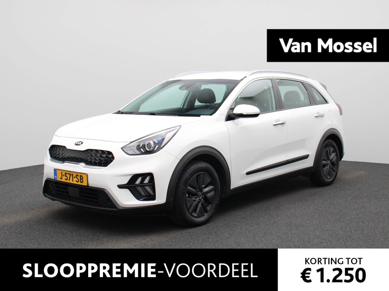 Kia Niro - 1.6 GDi Hybrid DynamicLine | HALF LEDER | NAVIGATIE | ACHTERUITRIJCAMERA | AIRCO | CRUISE - AutoWereld.nl