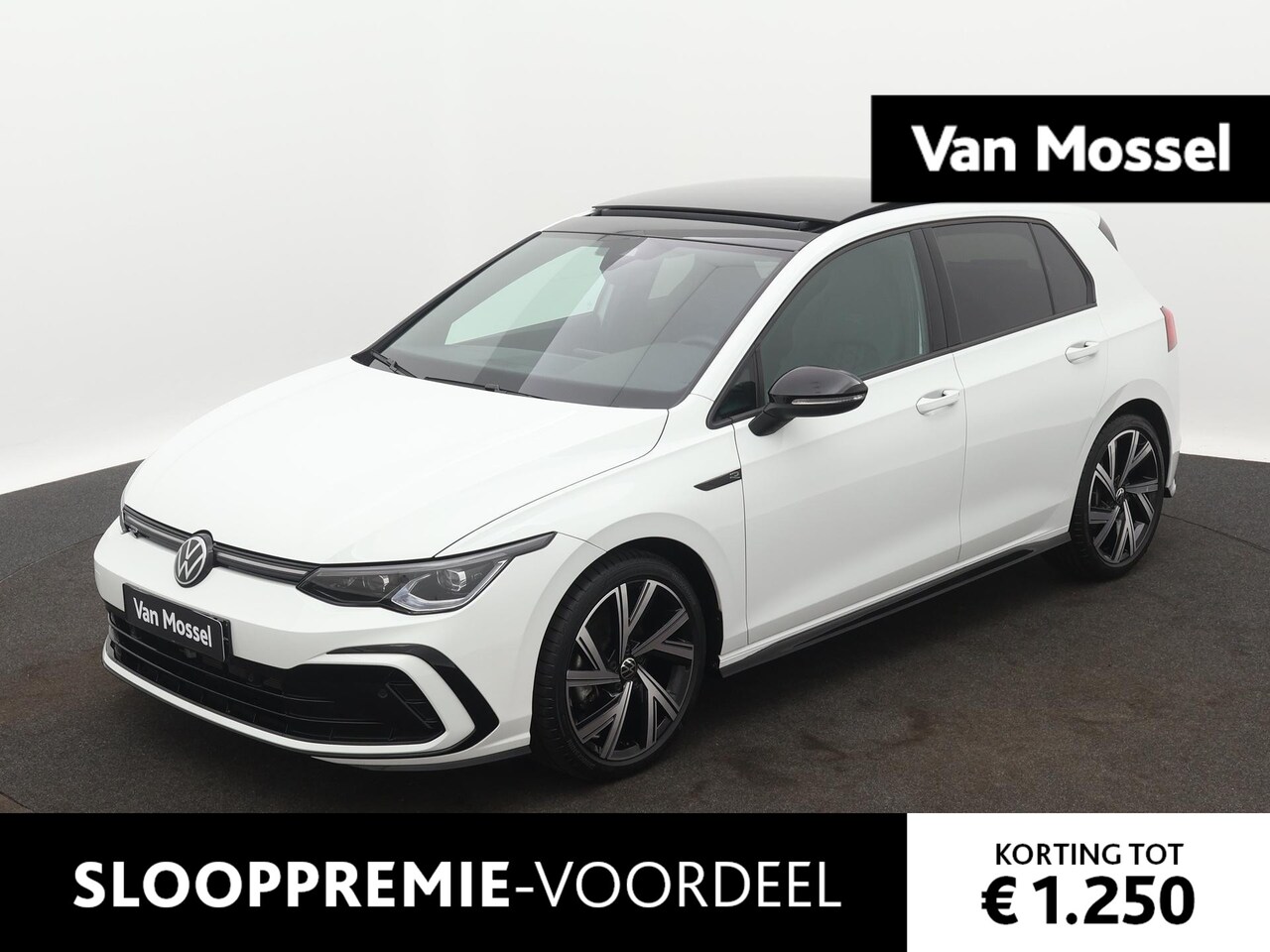 Volkswagen Golf - 1.5 eTSI R-Line Business | ACHTERUITRIJCAMERA | PANORAMADAK | NAVIGATIE | APPLE CARPLAY | - AutoWereld.nl