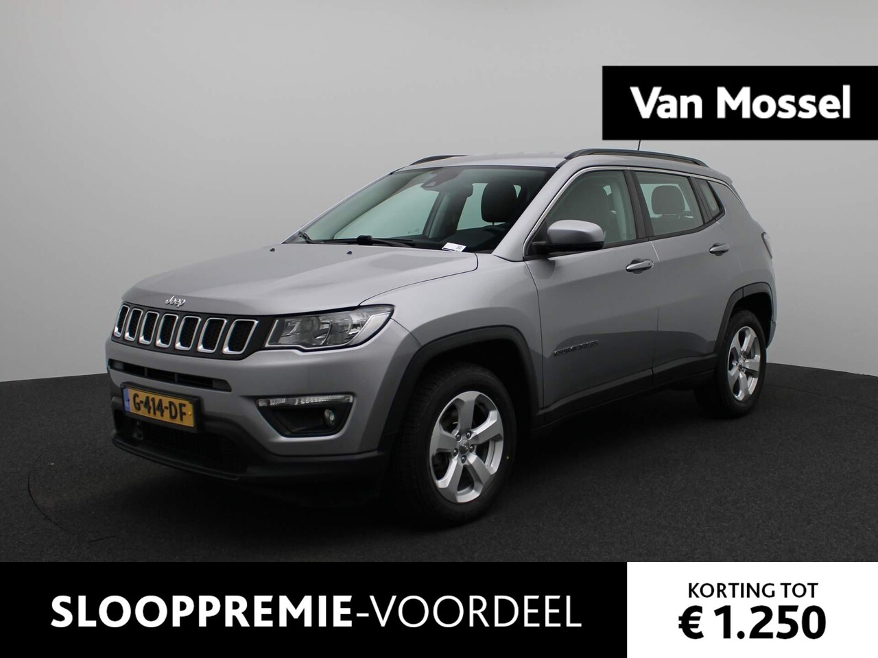 Jeep Compass - 1.4 MultiAir Longitude | Apple-Android Play | Navi | Cruise | Camera | PDC | LED | DAB | H - AutoWereld.nl