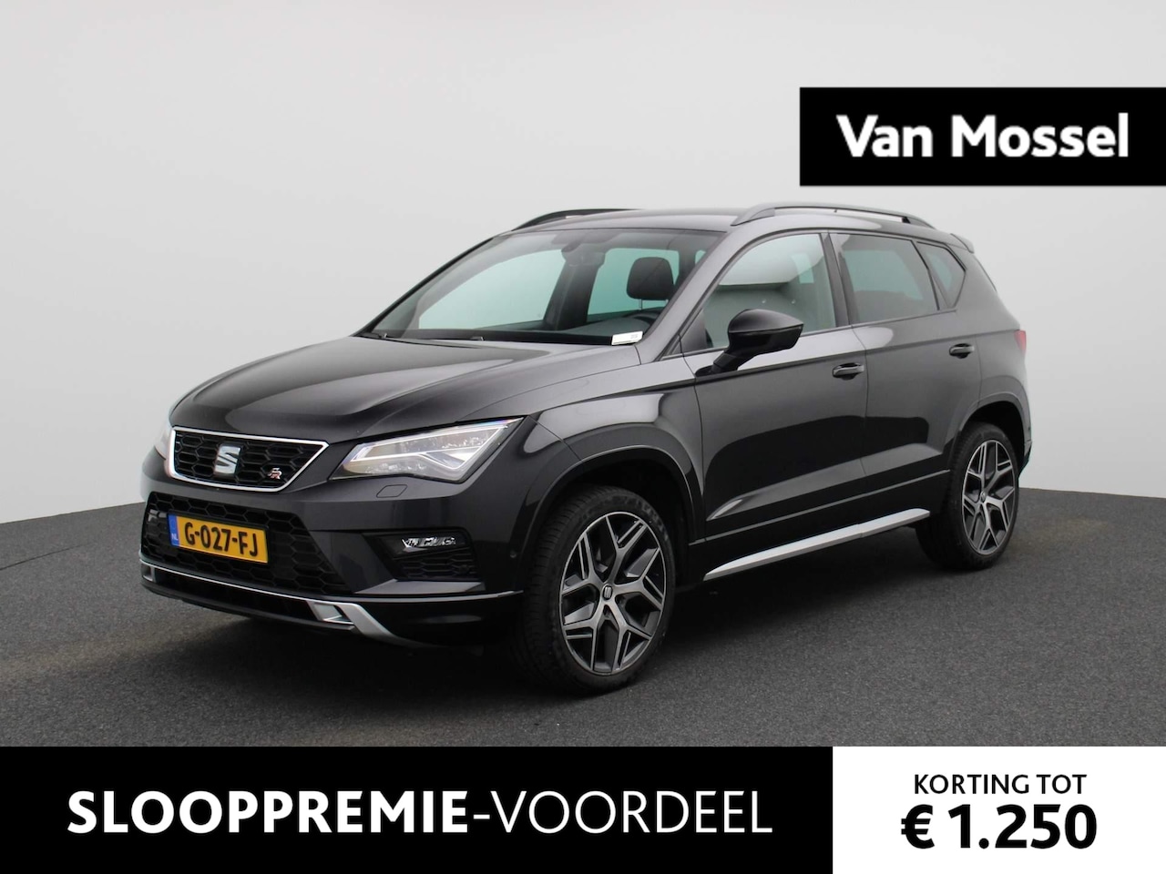 Seat Ateca - 1.5 TSI FR Business Intense | Navigatie | Clima | Parkeersensoren | Lichtmetalen Velgen | - AutoWereld.nl