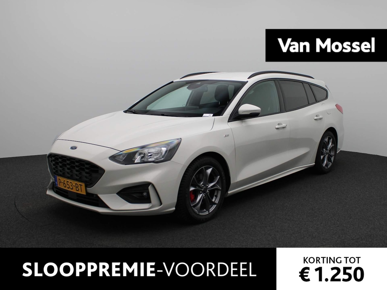 Ford Focus Wagon - 1.0 EcoBoost Hybrid ST Line X Business | Climate control | Navigatie | LMV | Parkeer senso - AutoWereld.nl