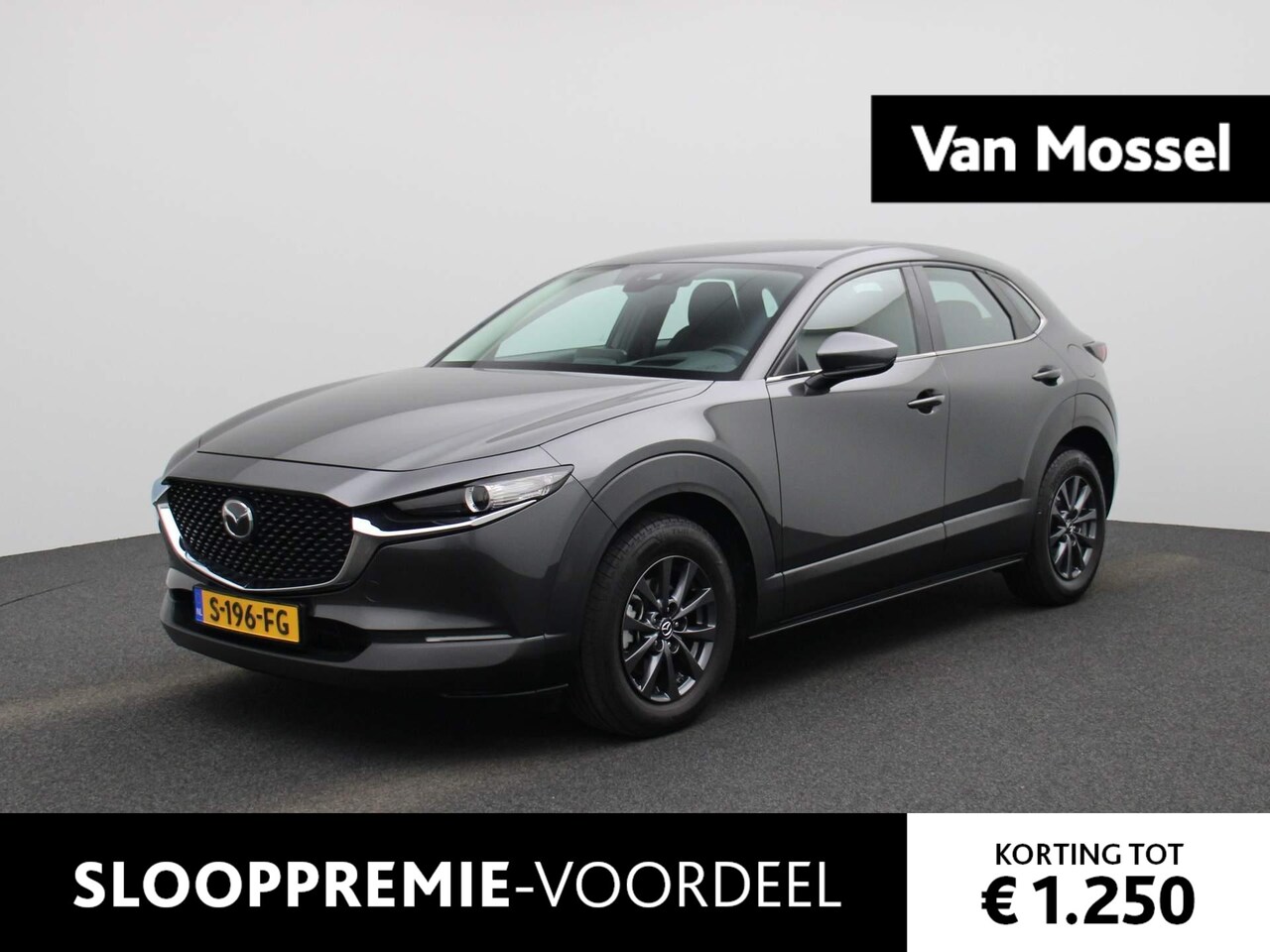 Mazda CX-30 - 2.0 e-SkyActiv-G M Hybrid | NAVIGATIE | KEYLESS START | LED VERLICHTING | VERKEERSBORD HER - AutoWereld.nl